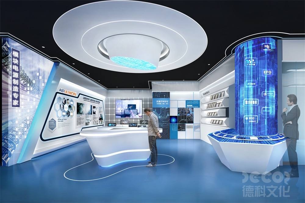科技展廳裝修中如何運用人工智能和機器人導(dǎo)覽員？