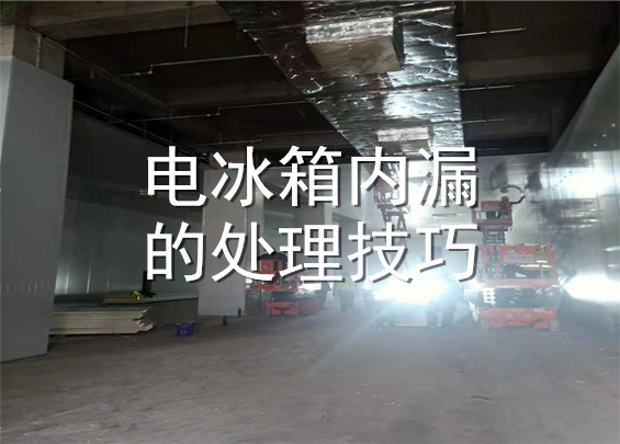 電冰箱內(nèi)漏的處理技巧